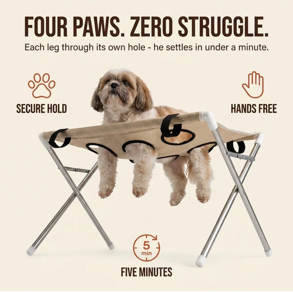 KomorePets™ SafeGroom Pet Hammock