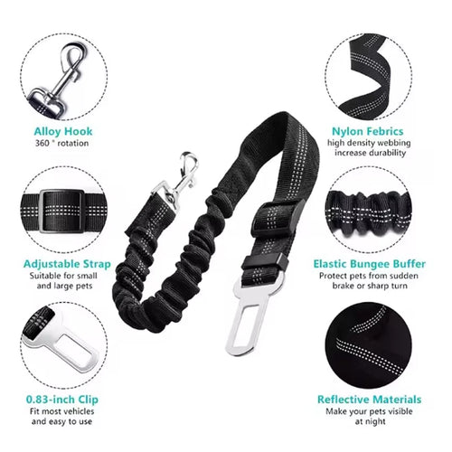 KomorePets SafeRide Dog Seat Belt